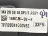Sitzlehne 2. Reihe einzeln (PUR BLK) Tesla Modell 3 1455036-S3-B