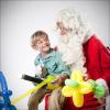 Clown Jochen und der Schneemann warten auf den Weihnachtsmann