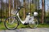 Elektrofahrrad 118x116x63cm Fahrrad E-Bike Silber Elektro Motor Pedelec 26