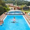 Poolüberdachung Poolabdeckung Überdachung Pool GFK-Pool Vivapool