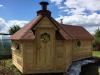 Grillkota Saunakota Sauna KOTA 9, 2m² + Anbau Kiefer wohnstatt