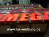 Leuchtreklame für Gewerbe: Leuchtbuchstaben Leuchtschilder Leuchtkästen 3D Plexi
