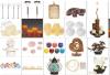 LED-DEKORATION RETOUREN - MIX PALETTEN MIT LED- KERZEN,  LED- LICHTERKETTEN