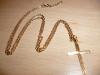 Goldkette 585,  mit Kreuzanhäger 333 ( 140.- Euro)