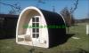 Sauna Pod,  massives Naturhaus Saunapod in 46 mm und 58 mm Wandstärke,  massive Sa