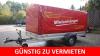 Mietanhänger 1350 kg Anhängerverleih 24/  7 Service Hamburg Sasel