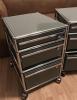 USM Haller Rollcontainer Mittelgrau TOP !