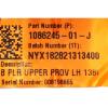 1086245-01-J B Säulenabdeckung oben links PREMIUM Tesla Modell 3 1086245-01-J