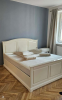 Ikea Birkeland Bettgestell (180x200)Farbe Creme Weiß