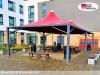 Pavillon 4x4 Überdachung Pagodenzelt Festzelt Pvc Terrassendach Pergola Terrasse