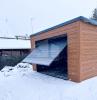 Blechgarage 4x6m Fertiggarage Stahlgarage Werkzeugschuppen Holzoptik Günstige Pr