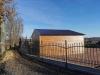 Blechgarage Garage Doppeltgarage Metallgarage,  9x5 m Holzoptik