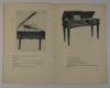 SUCHE Gebrüder Ammer Eisenberg Instrumente Clavichord,  Cembalo,  Spinett,  Spinett