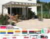 Pergola 4x4m Pavillon Zelt neu personalisierte Farben wasserdicht Zelt Café