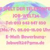 Heimarbeit Job Arbeit Stellenangebot suche Telefonistin Bundesweit flexibel und 
