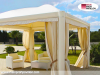 Pavillon 7x7 Überdachung Sonnenschutz Festzelt Terrassenüberdachung Pvc