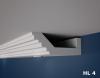 Lichtprofile HL Polystyrol Stuckleiste Beleuchtung Leisten Weiss Hartschaum Neu
