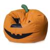 Halloween Kürbis Sitzsackbezug Hülle ohne Füllung Bezug Dekor Herbst Dekoration
