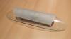 Futuristische Design Deckenlampe in Glas,  2-flammig