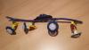 Kinderzimmer Deckenlampe mit 4 Spots,  rot gelb blau