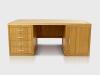 HOLZSCHREIBER SCHREIBTISCH EICHENHOLZ EICHESSCHREIBTISCH MASSIVHOLZ