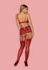 Set OBSESSIVE LIVIDIA BH + String + Strumpfhalter BH-Set S/  M L/  XL