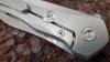 Brown Knives Servo #41 Damasteel Damast Custom Flipper