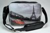 Tasche 27/  39/  10 Umhängetasche Schultertasche Messengertasche Aufdruck Groß was