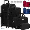 KESSER 4tlg Reisekoffer Set Kofferset Trolley Koffer Reisetasche