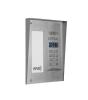Zweidraht-Sprechanlage Gegensprechanlage 10 Teilnehmer Stahl RFID