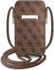 Guess 6,  7 Zoll Tasche GUPHL4GMGBR braun 4G Big Metal Logo
