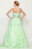 bodenlanges romantisches dünnes Quinceanera Kleid - Dameo.de