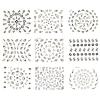 3D Nail Art Sticker 50 Blatt mixed Nailart One Stroke Sticker