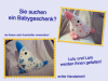 Kuschelvogel für Baby,  blau oder rosa auch als Kissen verwendbar,  aus echter Han