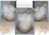 Babybauchabdrücke,  Baby-3D-Abformungen,  Bauchmaske,  Körperabformung