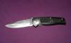 BALZER Fischmesser/  Jagdmesser Klappmesser Rostfrei Klinge 9,  3 cm Griff Schwarz