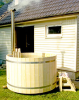   Wellnessbottich  Badebottich mit Unterwasserofen Badefass