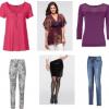 Damenbekleidungen Mix von Blusen,  Jeans,  Tunika,  Top etc. 