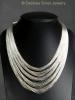 Fließendes Silber Halsketten,  Silberarmbänder,  Silber Anhänger