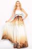 Chiffon elegantes & luxuriöses ärmelloses Abendkleid Dameo.de