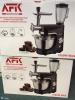 Afk Multifunktions- Küchenmaschine in Rot /  Schwarz