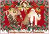 Nostalgische Weihnachtsdekorationen und antike Weihnachts-Loungebereiche für ein