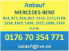 MB 814,  817,  914,  917,  1117,  1120,  1317,  1320,  1520,  1524  ANKAUF