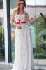 Chiffon elegantes volle länge Ballkleid - Dameo.de