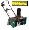 Elektro Schneefräse ASGATEC SF 2000