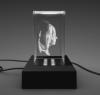 3D Glasbild - Ihr persönliches Motiv mitten in einen Glasblock gelasert!