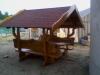Pavillon aus Holz,  Gartenpavillon