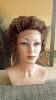 Echthaar Perücke Spitzenperücke Lace wig front kurz gesträhnt kurzhaarperücke br