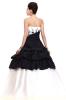 Mitte Rücken Apfel zierliches Quinceanera Kleid - Dameo.de
