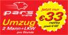ÜBERSIEDLUNG MIT MANN+LKW  AB 25, -